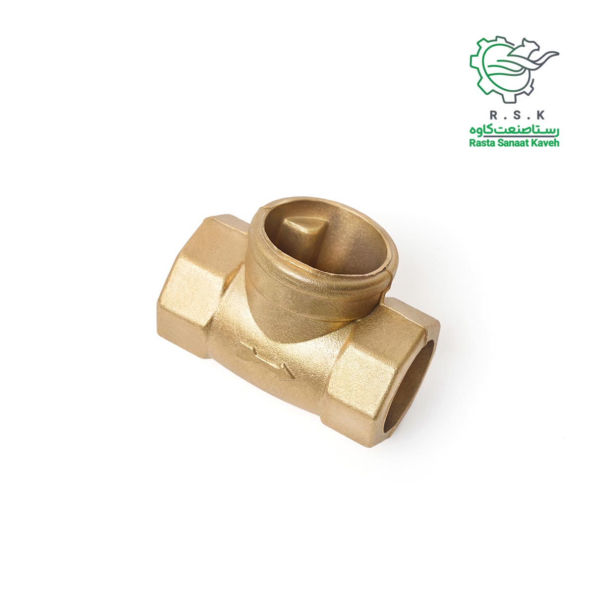 فیکسچر فورج برنجی برای قطعات تک‌حفره‌ای با مکانیزم کوشن