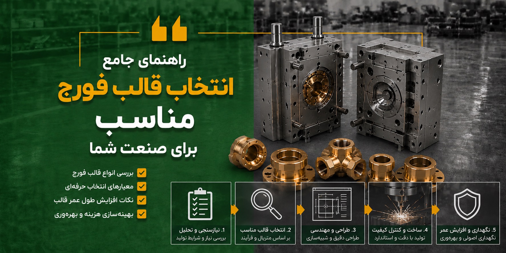 انتخاب قالب فورج